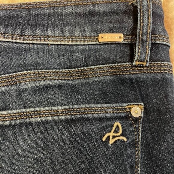 DL1961 Blue Angel Mid Rise Skinny Ankle Park 360 Comfort Stretch Denim Jeans 27 - Picture 6 of 8